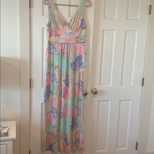 Lilly Pulitzer V-neck Maxi Dress